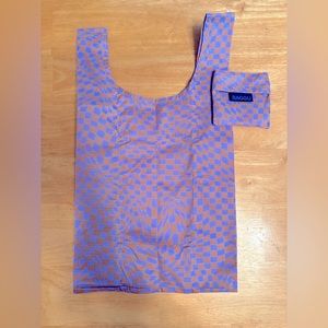 SOLD!! baggu baby reusable bags in Lavender Trippy Checker